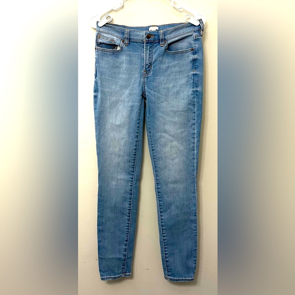 J Crew Women Size 30waist 28legs Jeans Denim Pants Stretch Style E0737‎